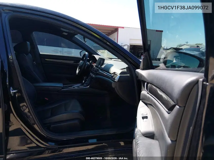 2018 HONDA ACCORD VIN 1HGCV1F38JA099072 — фото 5