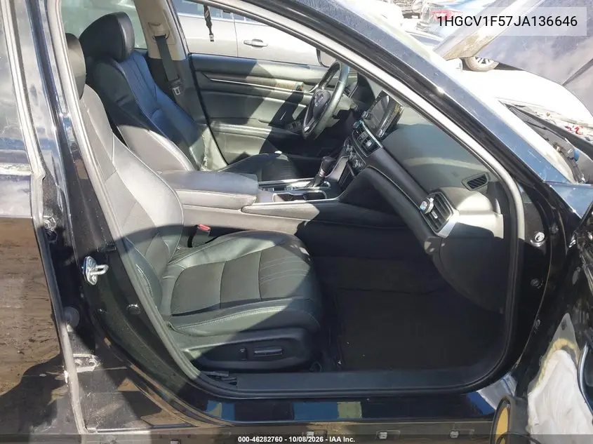 2018 HONDA ACCORD VIN 1HGCV1F57JA136646 — фото 5