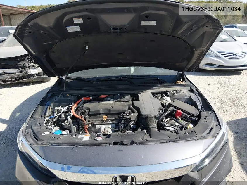2018 HONDA ACCORD VIN 1HGCV3F90JA011034 — фото 10