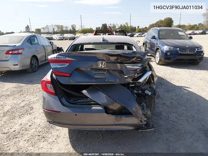 2018 HONDA ACCORD VIN 1HGCV3F90JA011034 — фото 16