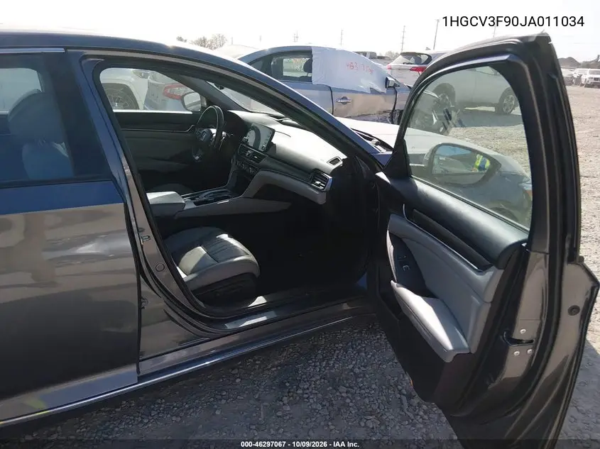 2018 HONDA ACCORD VIN 1HGCV3F90JA011034 — фото 5