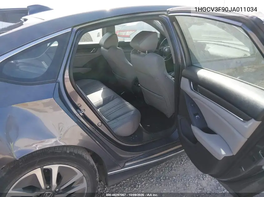 2018 HONDA ACCORD VIN 1HGCV3F90JA011034 — фото 8