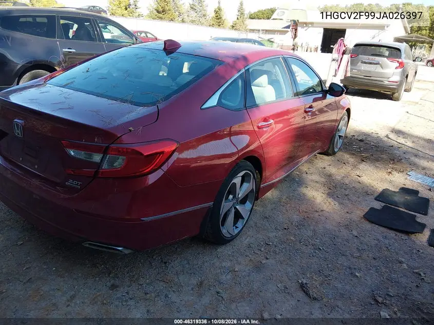 2018 HONDA ACCORD VIN 1HGCV2F99JA026397 — фото 4