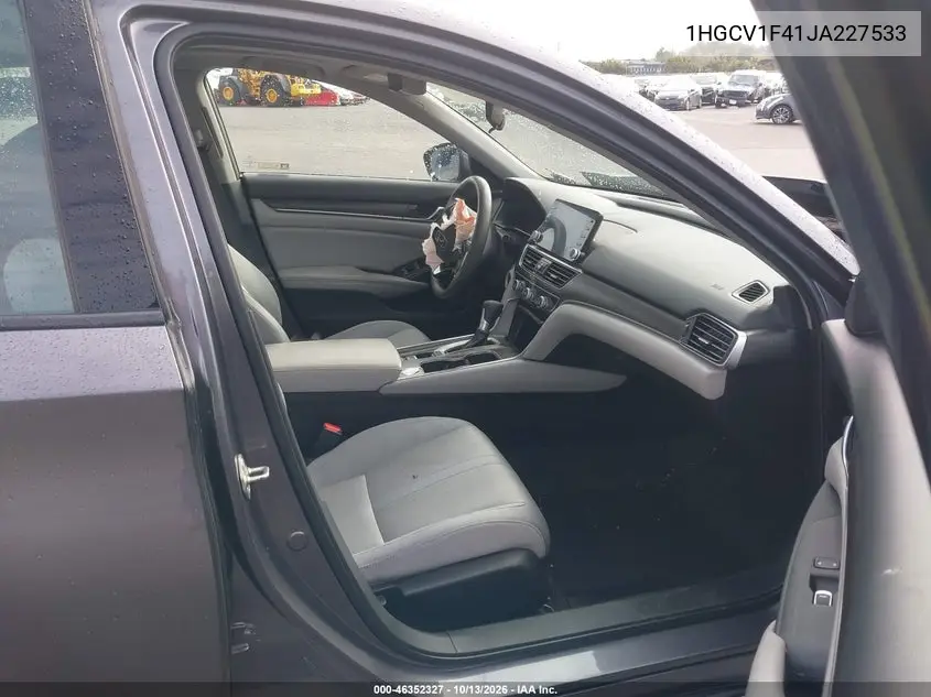 2018 HONDA ACCORD VIN 1HGCV1F41JA227533 — фото 5