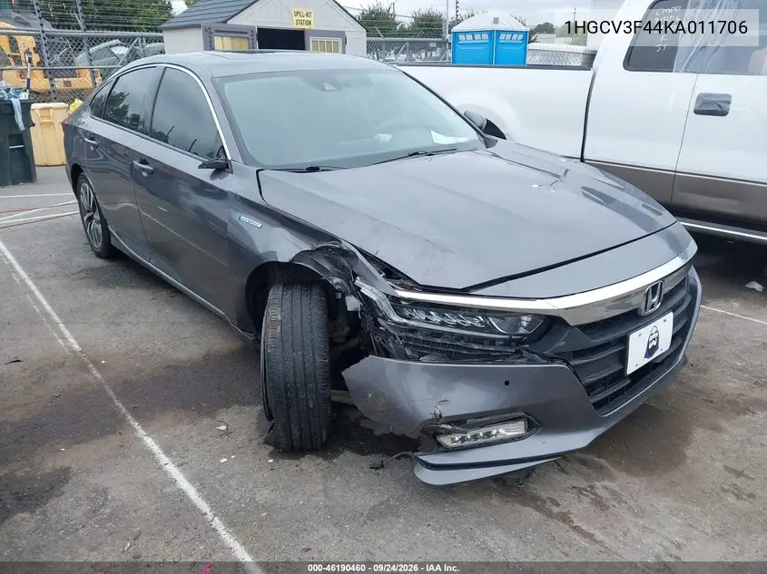 HONDA ACCORD 2019, VIN 1HGCV3F44KA011706