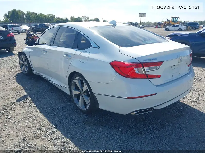 2019 HONDA ACCORD VIN 1HGCV2F91KA013161 — фото 3