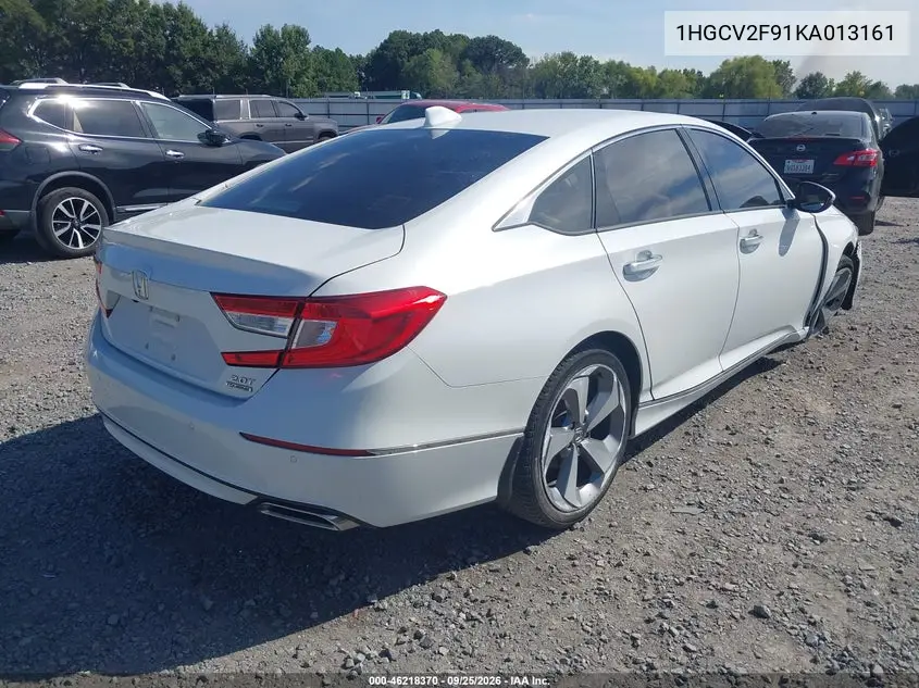 2019 HONDA ACCORD VIN 1HGCV2F91KA013161 — фото 4