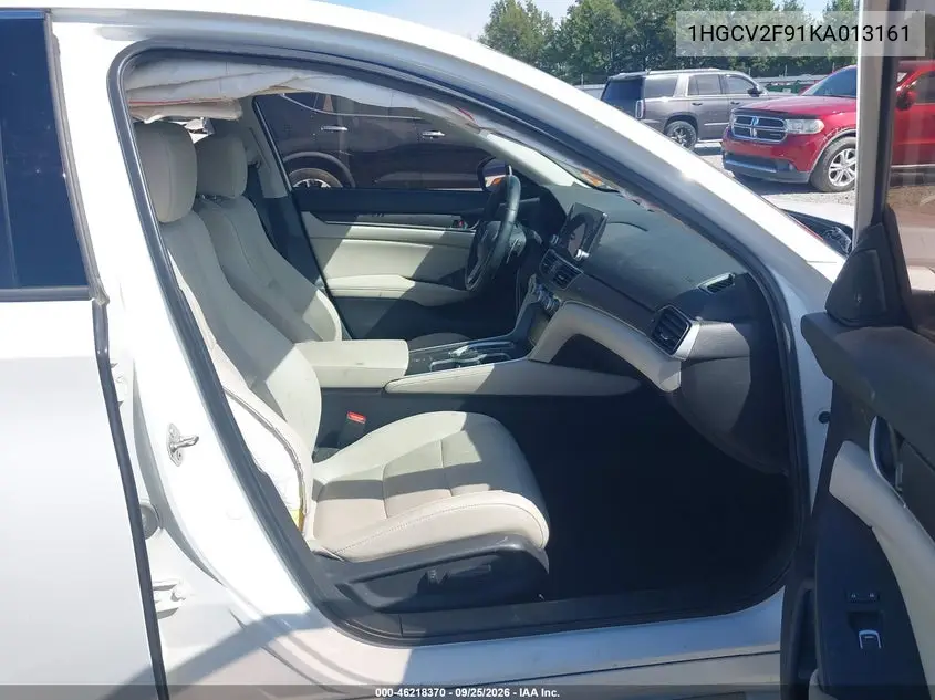 2019 HONDA ACCORD VIN 1HGCV2F91KA013161 — фото 5