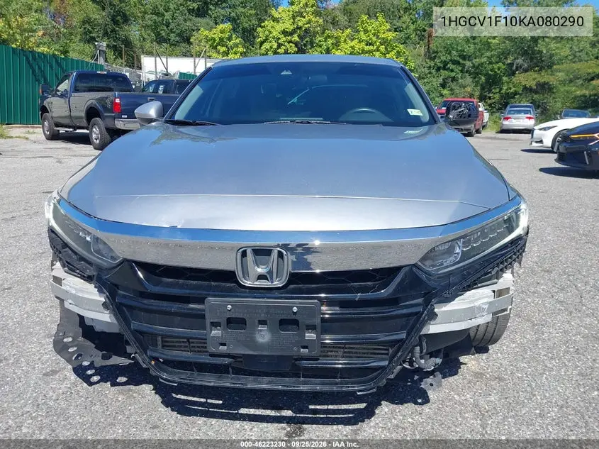 2019 HONDA ACCORD VIN 1HGCV1F10KA080290 — фото 13