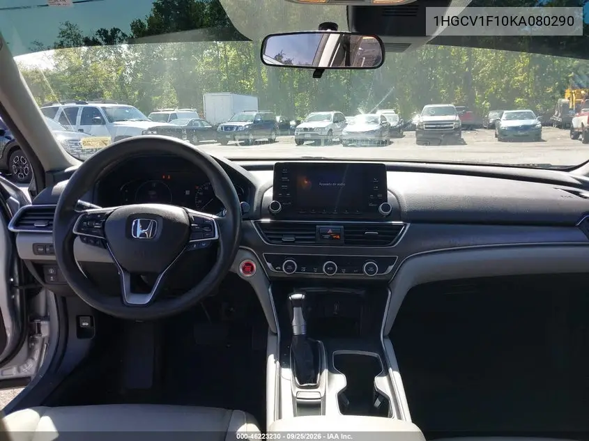 2019 HONDA ACCORD VIN 1HGCV1F10KA080290 — фото 18