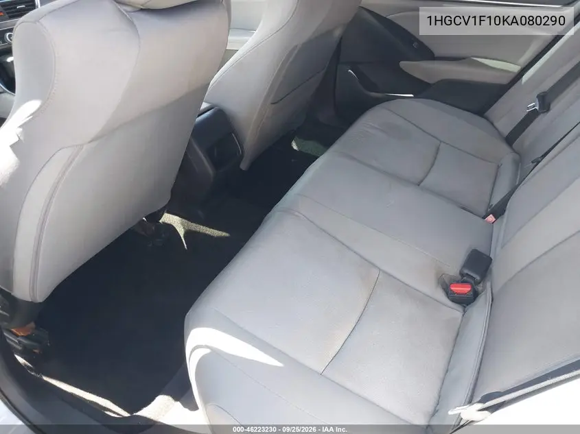 2019 HONDA ACCORD VIN 1HGCV1F10KA080290 — фото 19