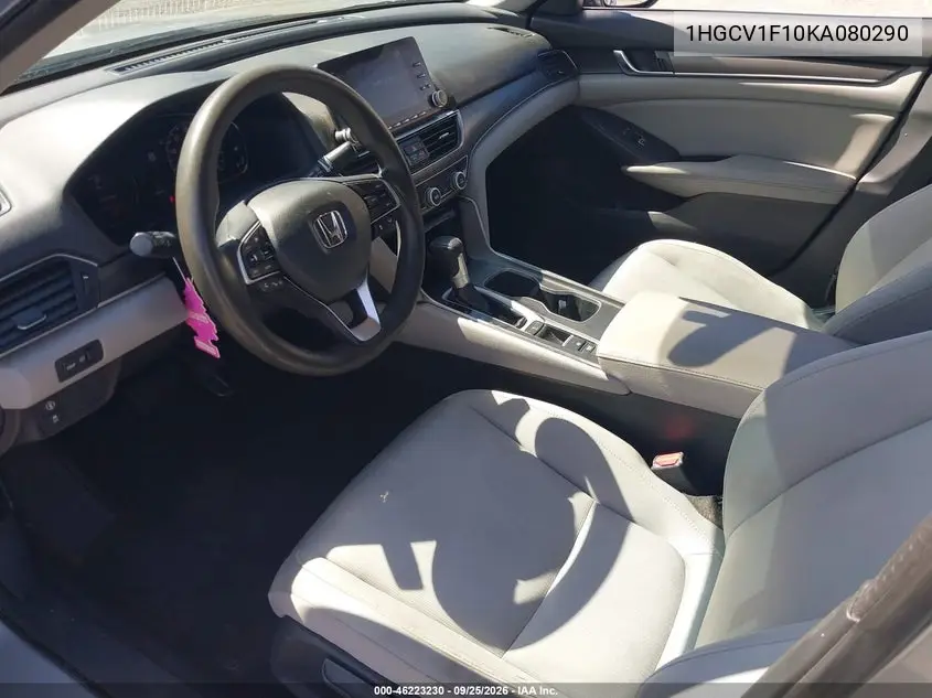 2019 HONDA ACCORD VIN 1HGCV1F10KA080290 — фото 20