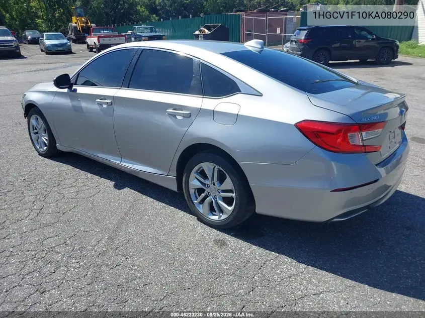 2019 HONDA ACCORD VIN 1HGCV1F10KA080290 — фото 3