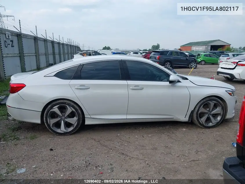 2020 HONDA ACCORD VIN 1HGCV1F95LA802117 — фото 13