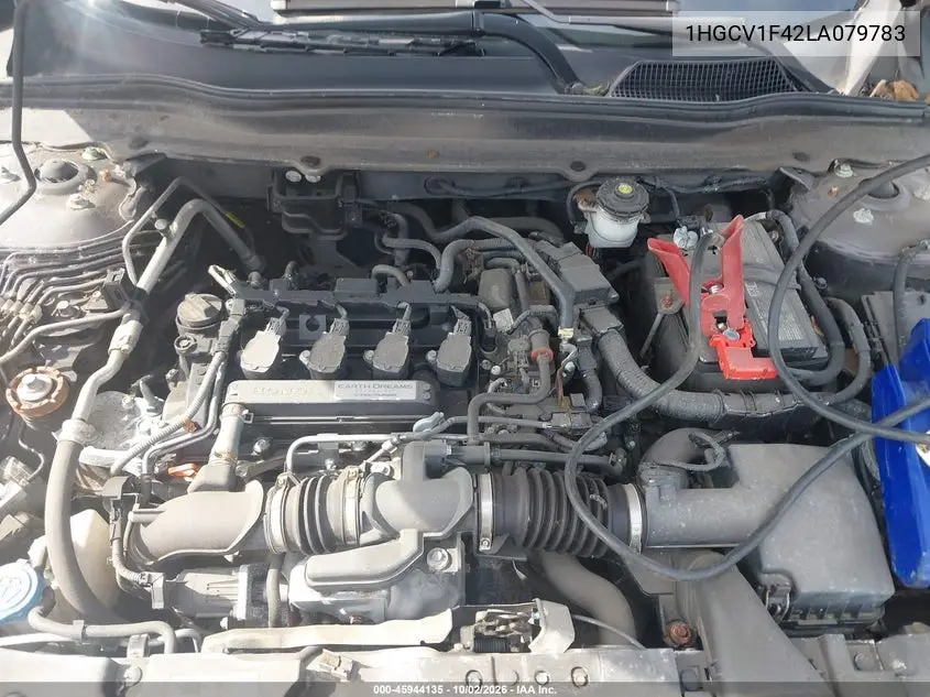 2020 HONDA ACCORD VIN 1HGCV1F42LA079783 — фото 10