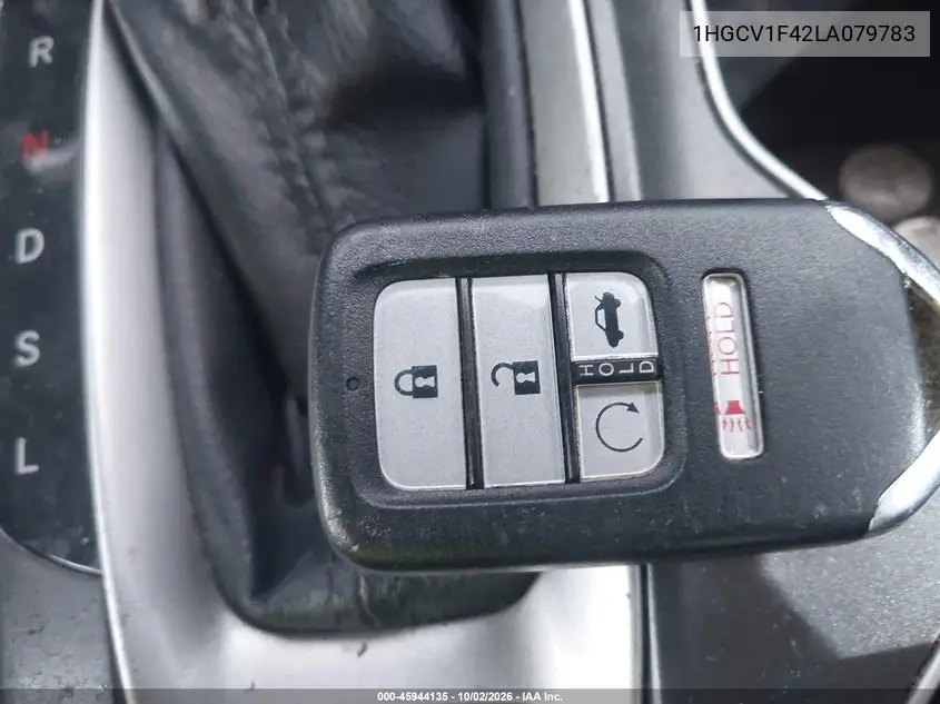 2020 HONDA ACCORD VIN 1HGCV1F42LA079783 — фото 11