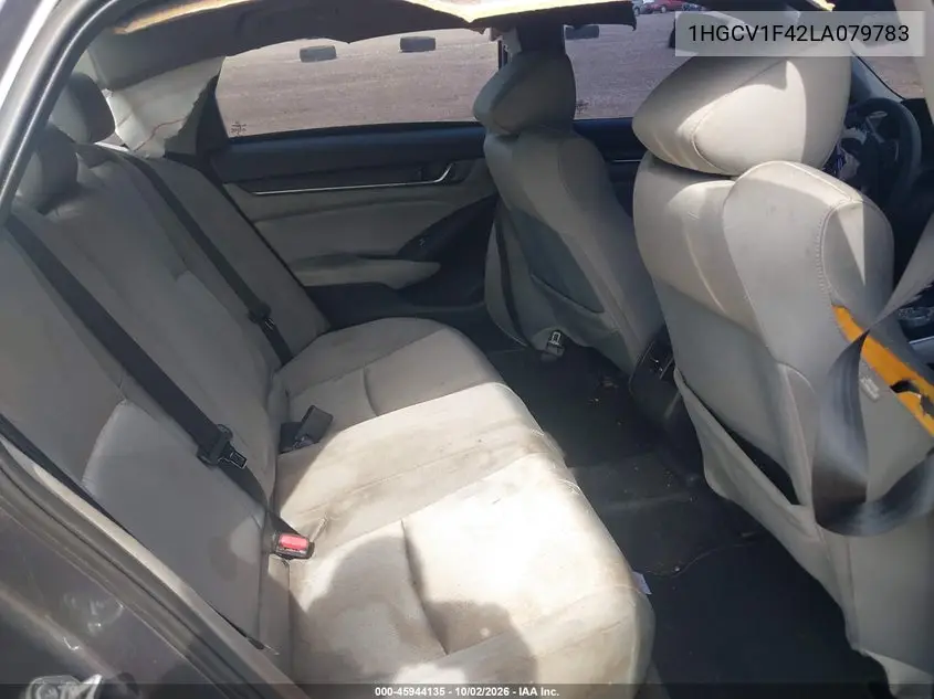 2020 HONDA ACCORD VIN 1HGCV1F42LA079783 — фото 8