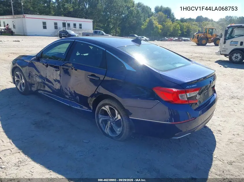 2020 HONDA ACCORD VIN 1HGCV1F44LA068753 — фото 3