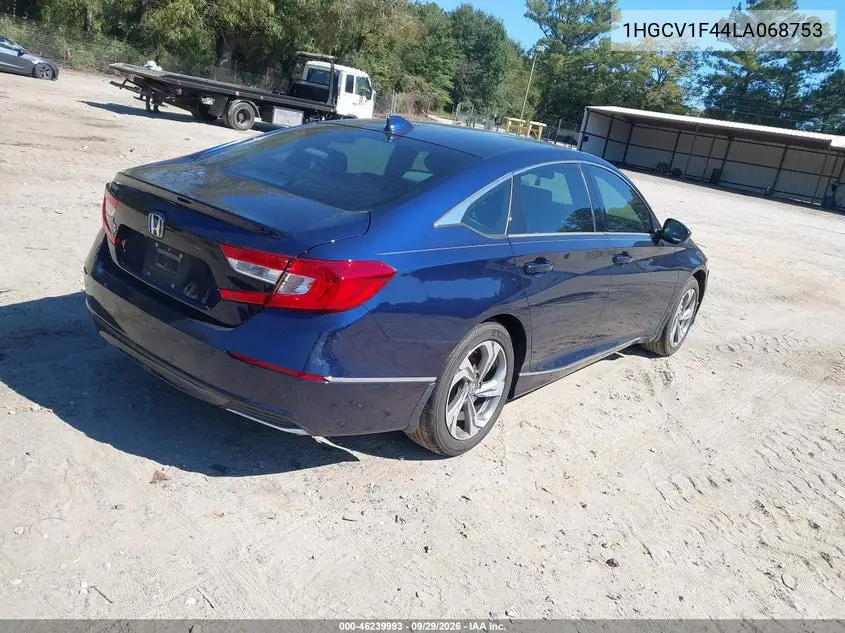 2020 HONDA ACCORD VIN 1HGCV1F44LA068753 — фото 4
