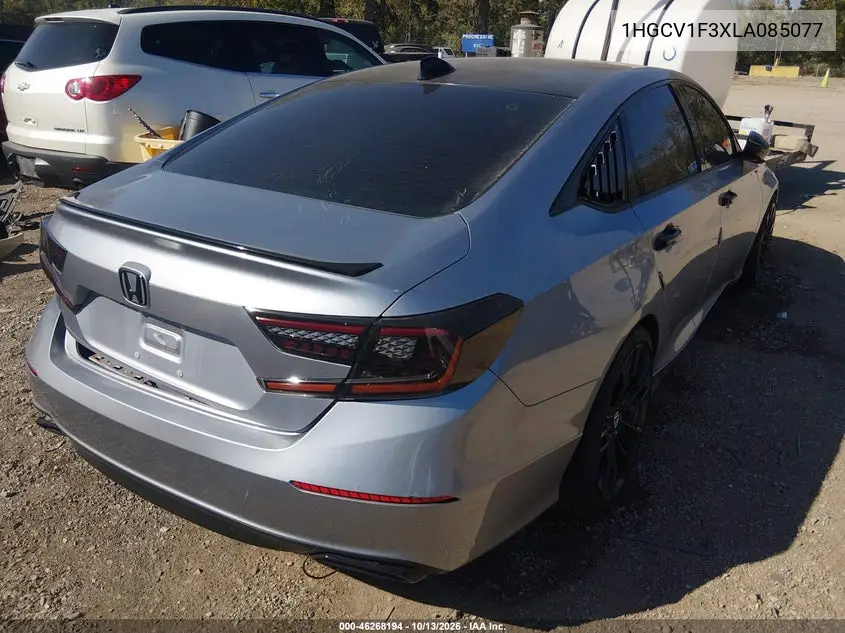 2020 HONDA ACCORD VIN 1HGCV1F3XLA085077 — фото 4