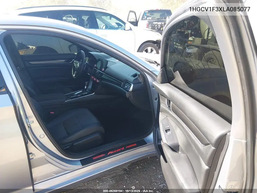 2020 HONDA ACCORD VIN 1HGCV1F3XLA085077 — фото 5