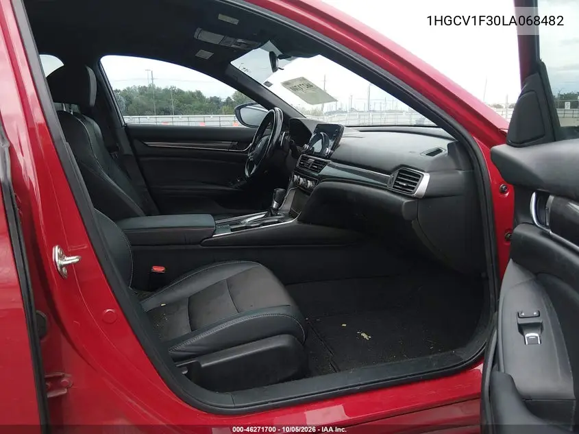 2020 HONDA ACCORD VIN 1HGCV1F30LA068482 — фото 5