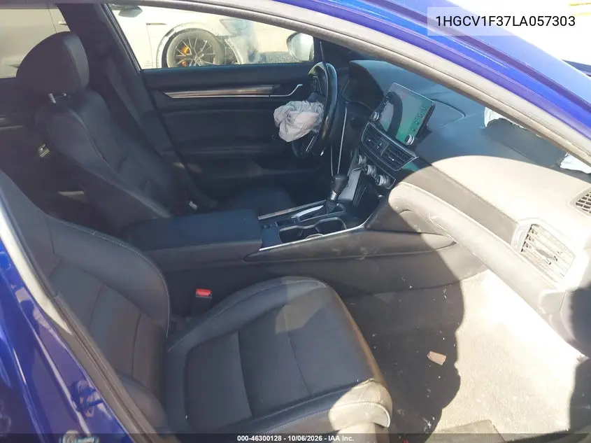 2020 HONDA ACCORD VIN 1HGCV1F37LA057303 — фото 5