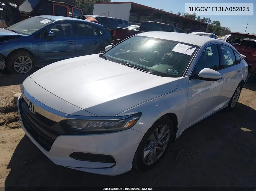 2020 HONDA ACCORD VIN 1HGCV1F13LA052825 — фото 2