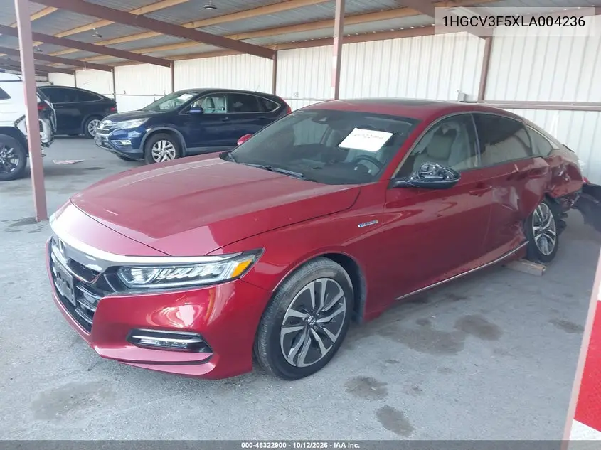 2020 HONDA ACCORD VIN 1HGCV3F5XLA004236 — фото 2