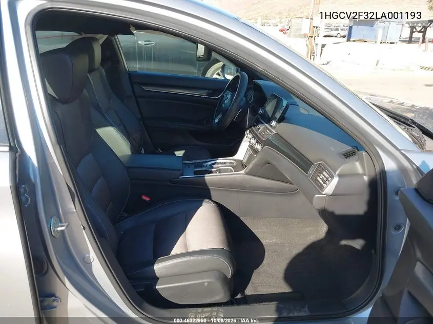2020 HONDA ACCORD VIN 1HGCV2F32LA001193 — фото 5