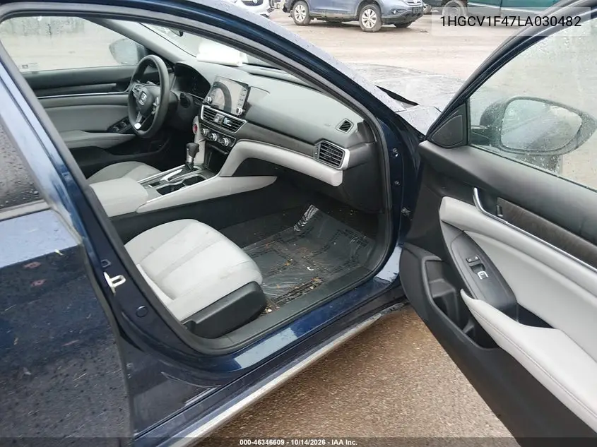 2020 HONDA ACCORD VIN 1HGCV1F47LA030482 — фото 5