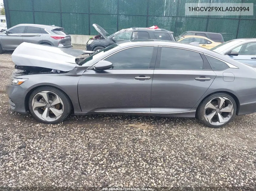 2020 HONDA ACCORD VIN 1HGCV2F9XLA030994 — фото 14