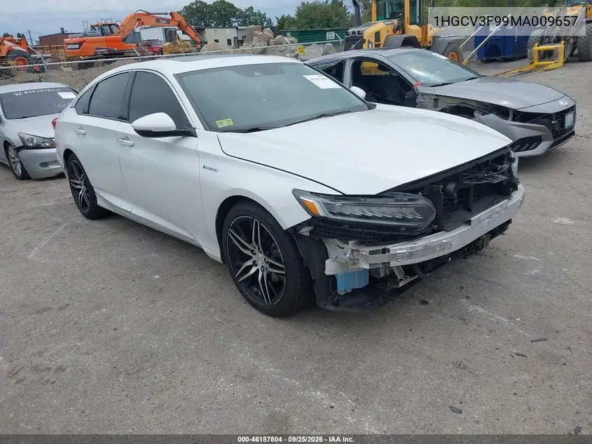 HONDA ACCORD 2021, VIN 1HGCV3F99MA009657