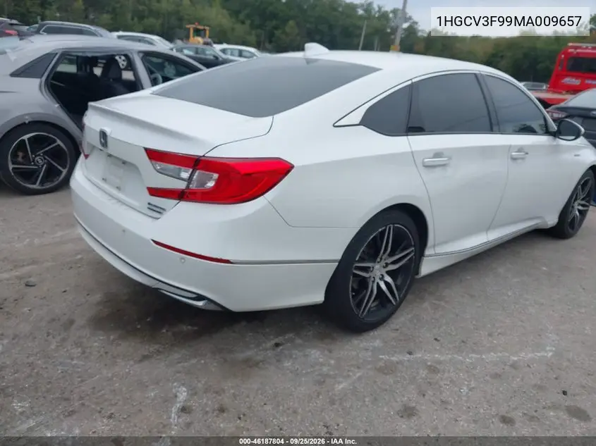 2021 HONDA ACCORD VIN 1HGCV3F99MA009657 — фото 4