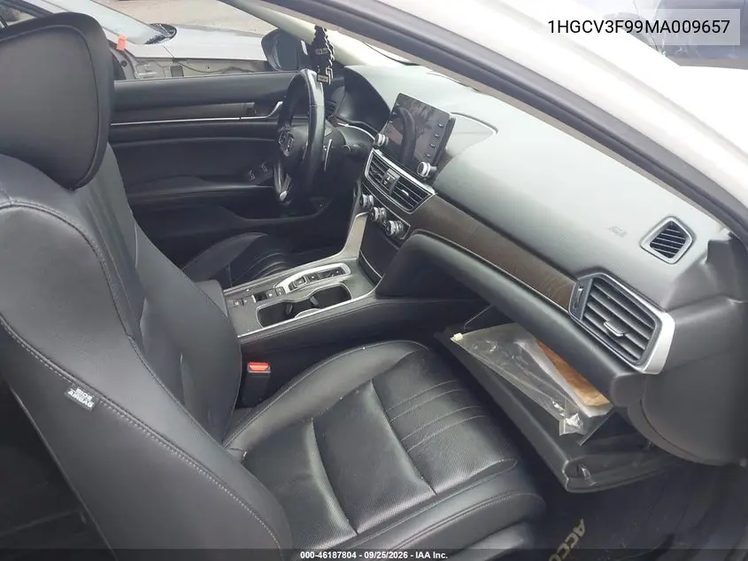 2021 HONDA ACCORD VIN 1HGCV3F99MA009657 — фото 5
