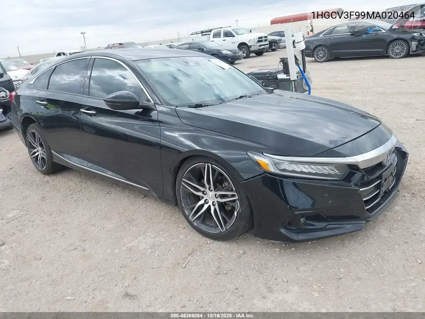HONDA ACCORD 2021, VIN 1HGCV3F99MA020464