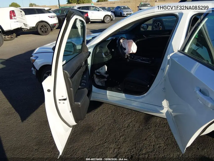 2022 HONDA ACCORD VIN 1HGCV1F32NA085299 — фото 5