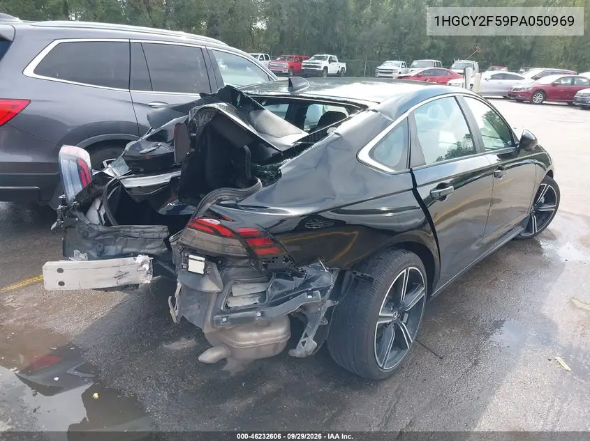 2023 HONDA ACCORD VIN 1HGCY2F59PA050969 — фото 4