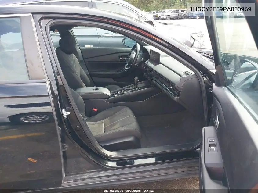 2023 HONDA ACCORD VIN 1HGCY2F59PA050969 — фото 5