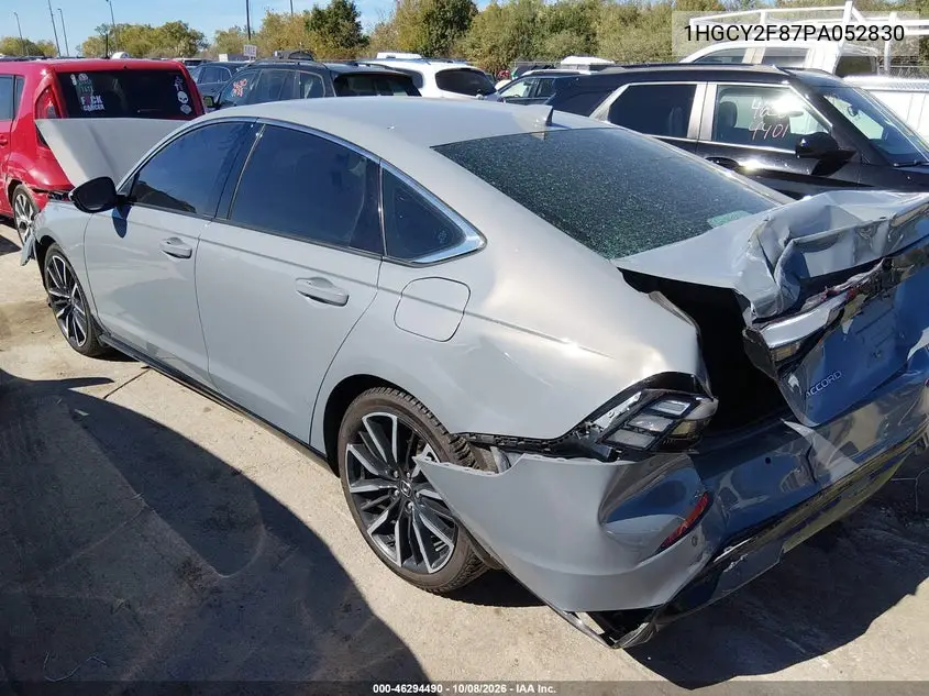 2023 HONDA ACCORD VIN 1HGCY2F87PA052830 — фото 3