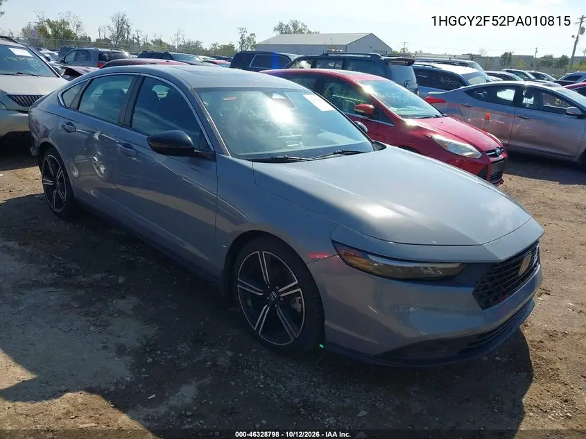 HONDA ACCORD 2023, VIN 1HGCY2F52PA010815