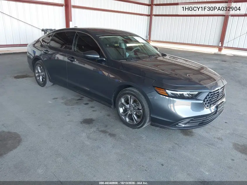 HONDA ACCORD 2023, VIN 1HGCY1F30PA032904