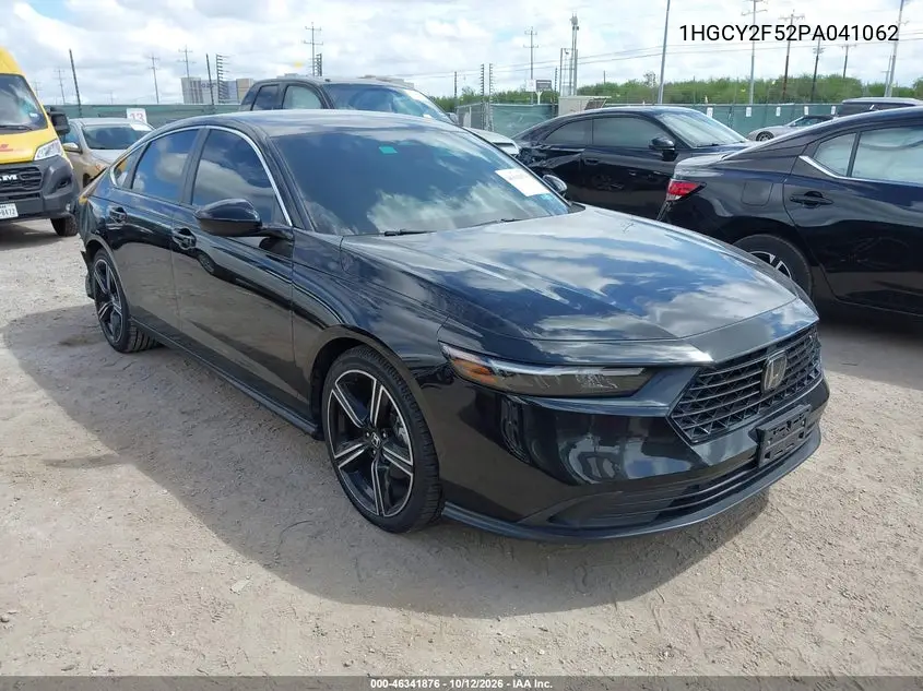 HONDA ACCORD 2023, VIN 1HGCY2F52PA041062