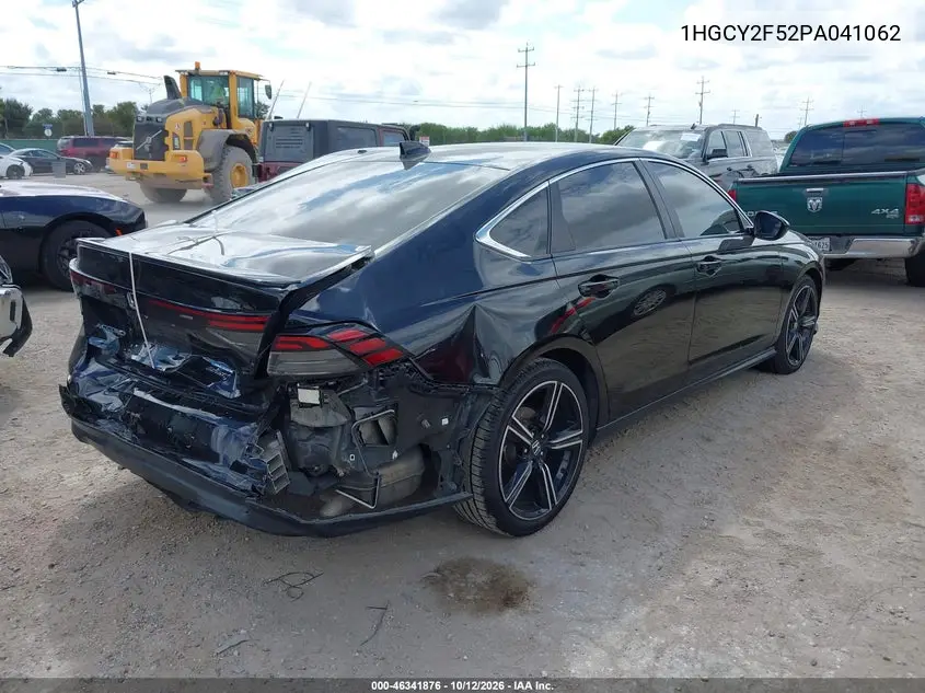 2023 HONDA ACCORD VIN 1HGCY2F52PA041062 — фото 4