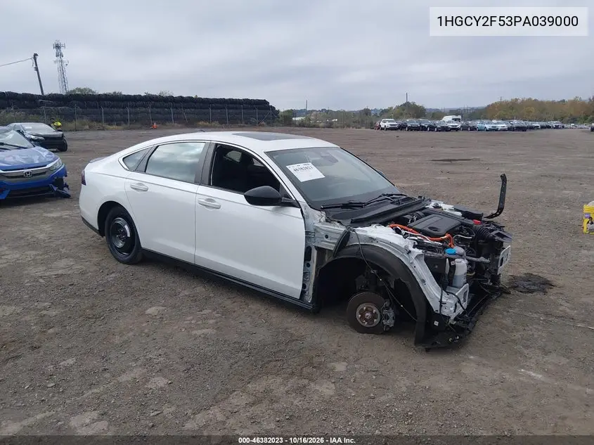 HONDA ACCORD 2023, VIN 1HGCY2F53PA039000