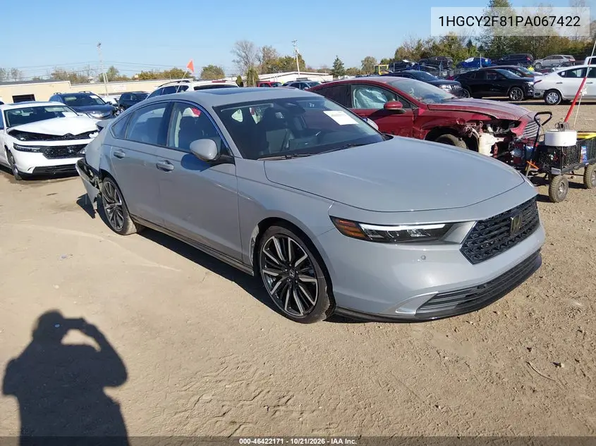 HONDA ACCORD 2023, VIN 1HGCY2F81PA067422