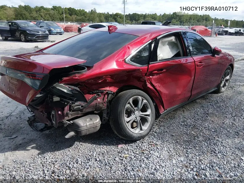2024 HONDA ACCORD VIN 1HGCY1F39RA010712 — фото 4