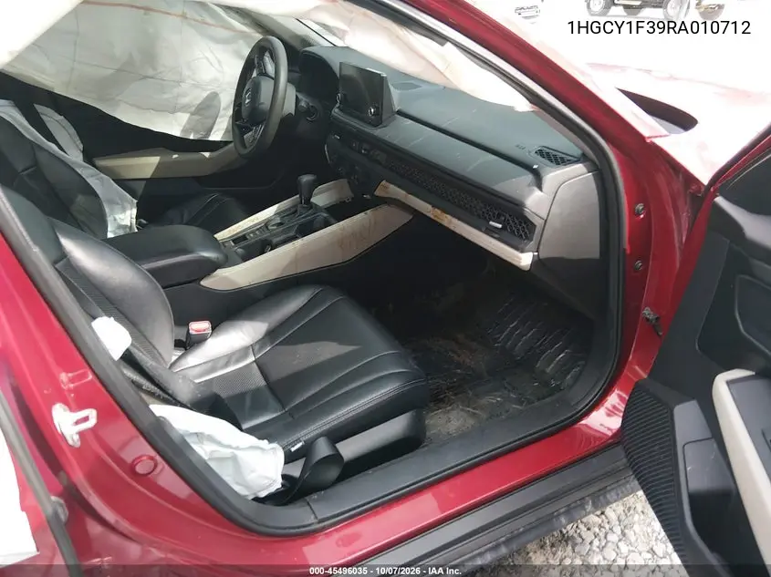 2024 HONDA ACCORD VIN 1HGCY1F39RA010712 — фото 5