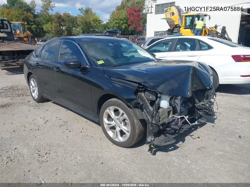 HONDA ACCORD 2024, VIN 1HGCY1F25RA075886
