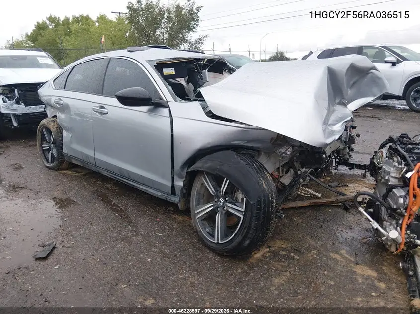 HONDA ACCORD 2024, VIN 1HGCY2F56RA036515